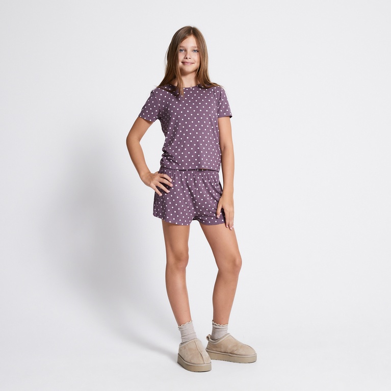 Soft shorts "Hedvig printed star"